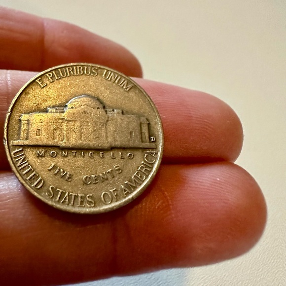 Error 1949 D Jefferson nickle - Picture 3 of 3